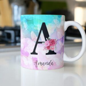 Pack Artes Alfabeto - Preto com Rosas